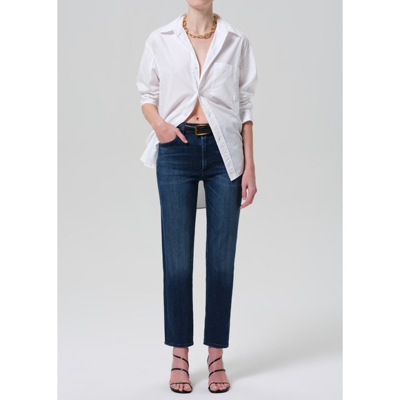 Citizens of Humanity Jeans size 29 Caia Straight‎ Crop High Rise Minimalist - Picture 1 of 7